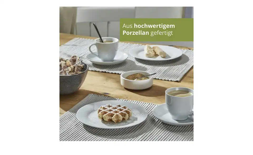 levelone Kaffeeservice,18-teilig Mira, Bild mit Text