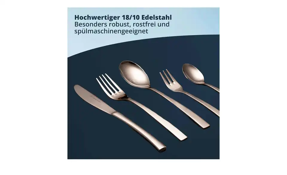 KHG Besteckset, 30-teilig "715", Bild mit Text