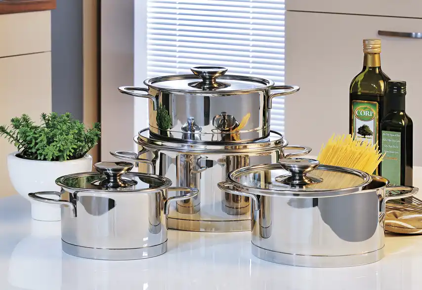 Berndes Topfset, 8-teilig Millesima, in Wohnsituation