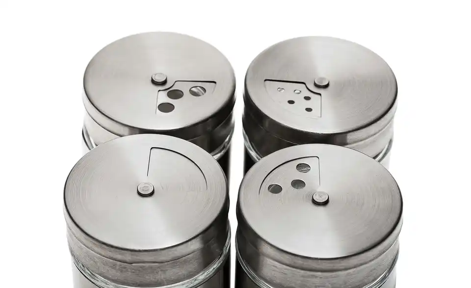 for friends Gewürzdosen 4er-Set, Detailansicht