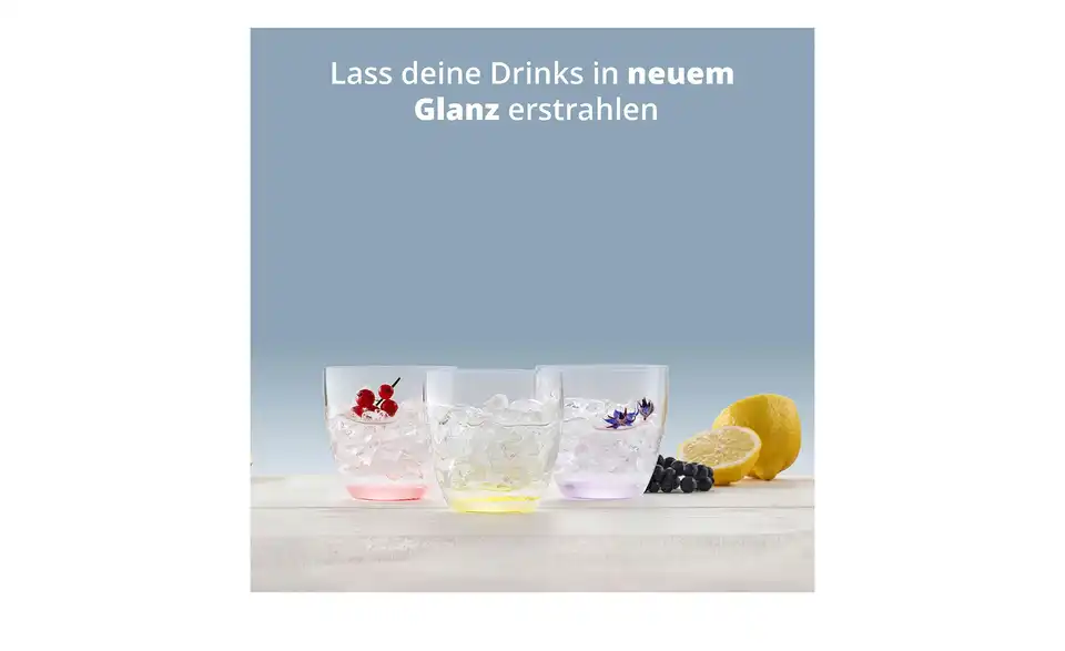 Peill+Putzler Gläserset, 6-teilig Viva, Bild mit Text