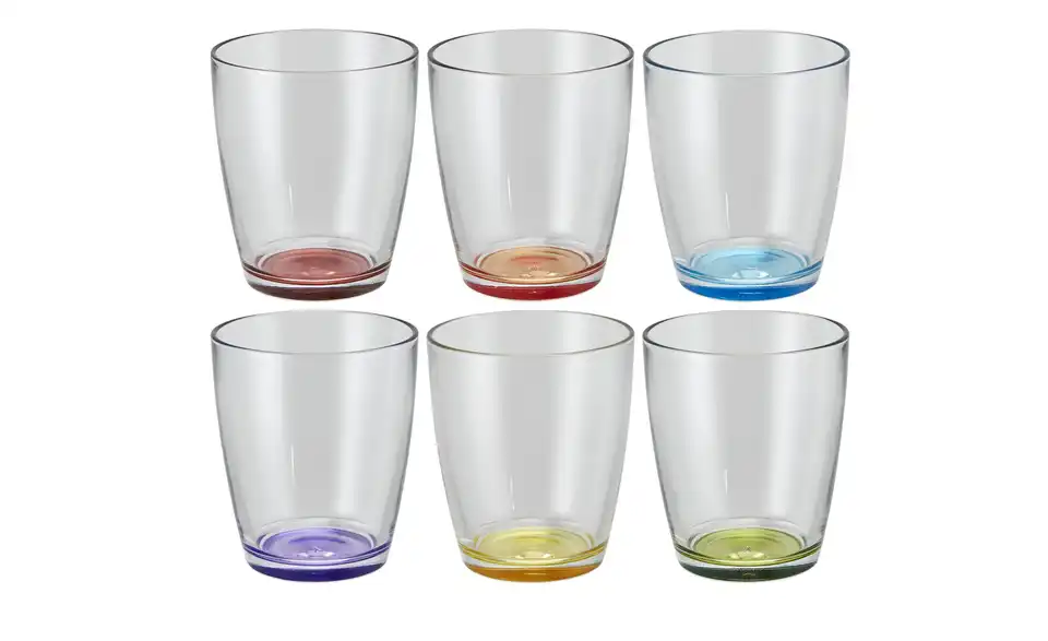 Peill+Putzler Glas 6er-Set Colore, Frontansicht