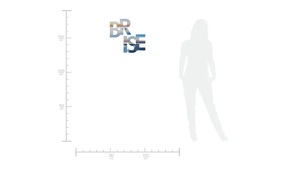 Cut-Out Brise, Bemaßung