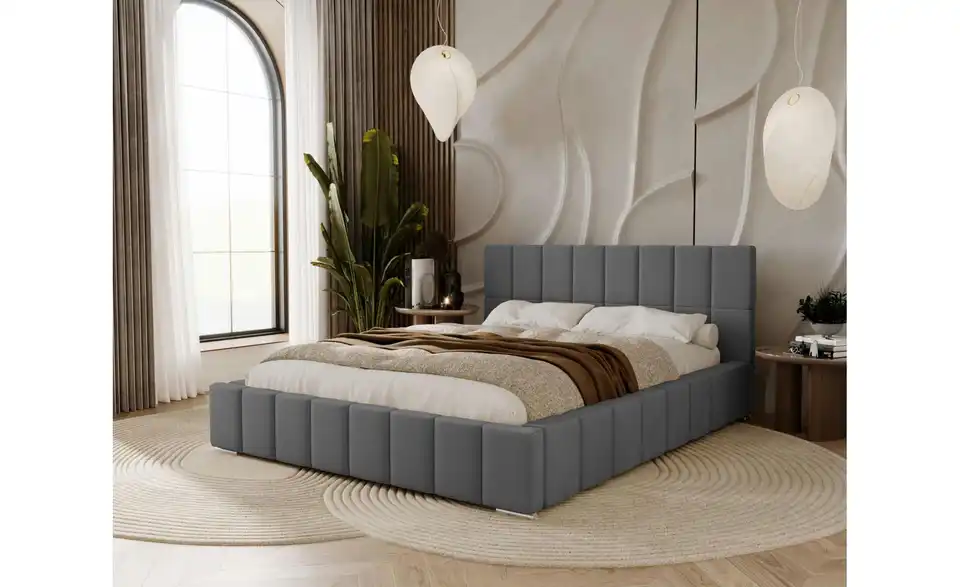 Polsterbett Alma, in Wohnsituation