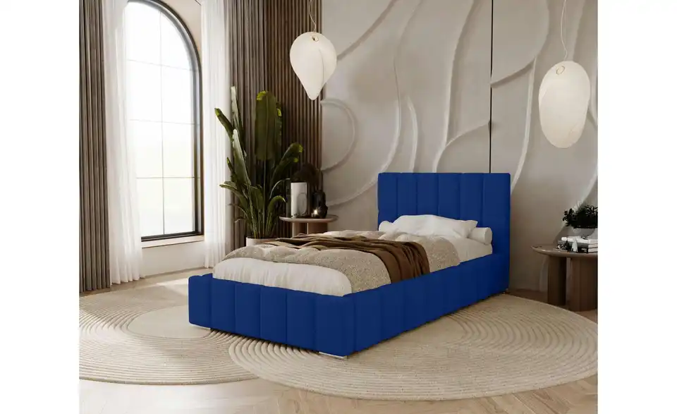 Polsterbett Alma, in Wohnsituation