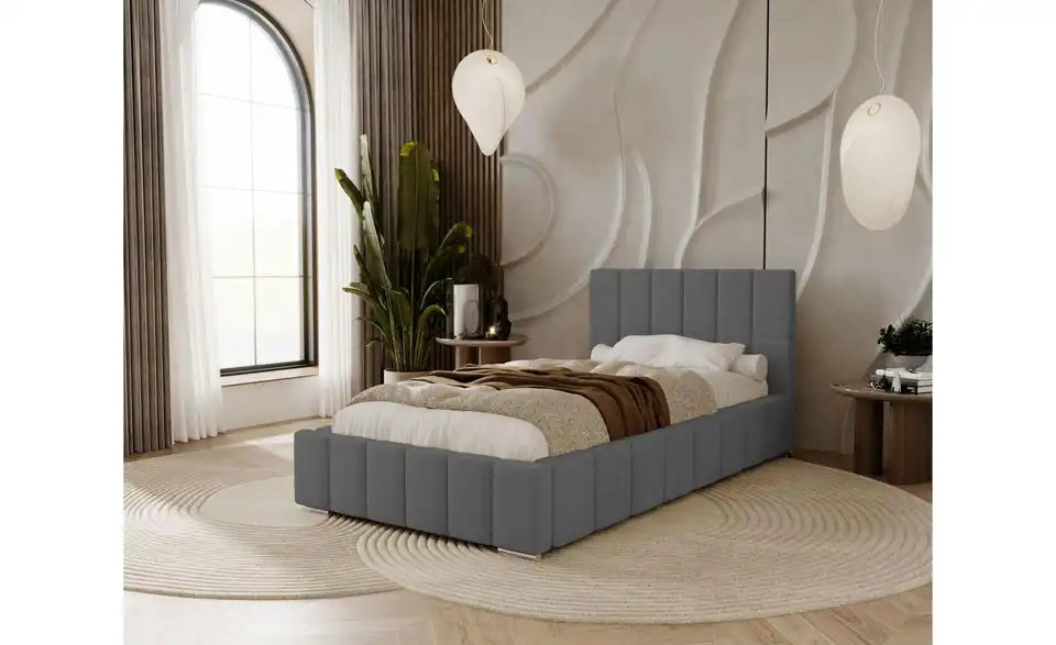 Polsterbett Alma, in Wohnsituation