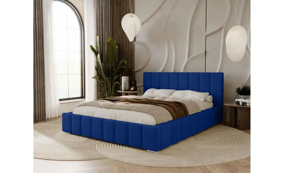 Polsterbett Alma, in Wohnsituation