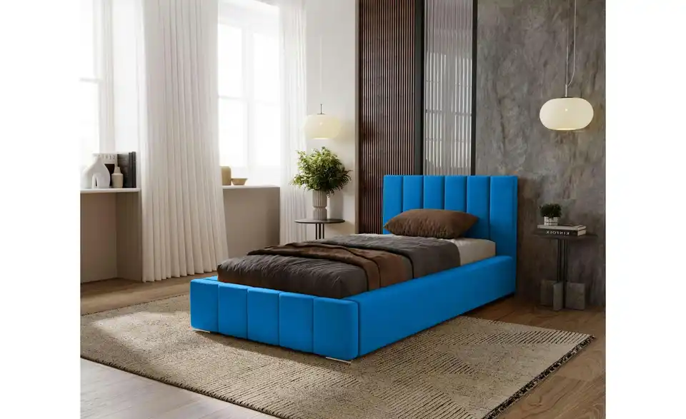 Polsterbett Nero, in Wohnsituation