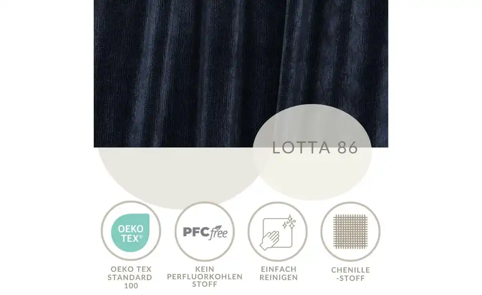 Boxbett Adena, Bild mit Text