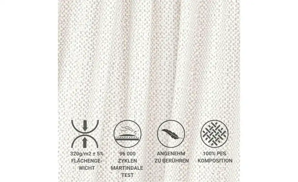 Polsterbett Livy mit Stauraum, Bild mit Text