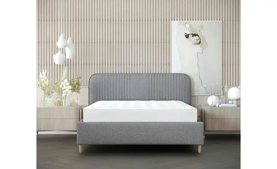 Polsterbett Livy mit Stauraum, in Wohnsituation