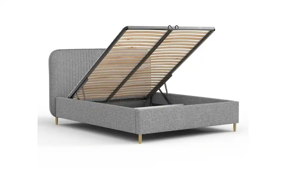 Polsterbett Livy mit Stauraum, Funktionsansicht