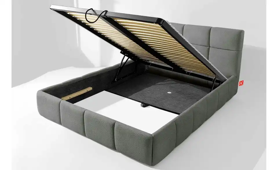 KONSIMO Polsterbett Altos, in Wohnsituation