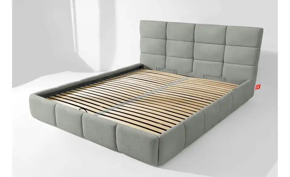 KONSIMO Polsterbett Altos, in Wohnsituation