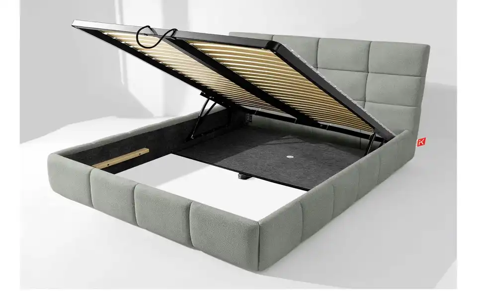 KONSIMO Polsterbett Altos, in Wohnsituation