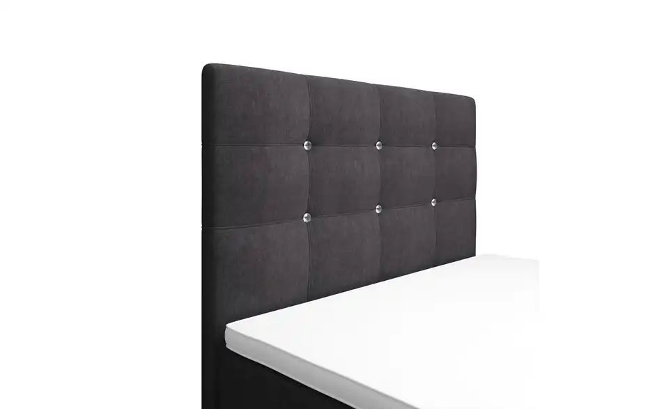 Boxbett Kleo mit Stauraum, Matratze H3 und Topper, Detailansicht
