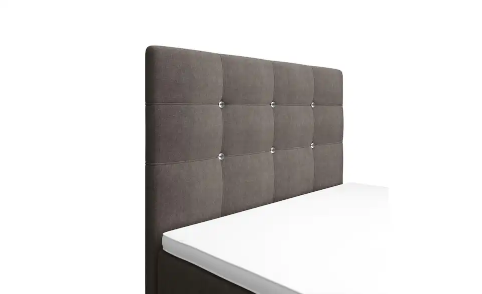 Boxbett Kleo mit Stauraum, Matratze H3 und Topper, Detailansicht