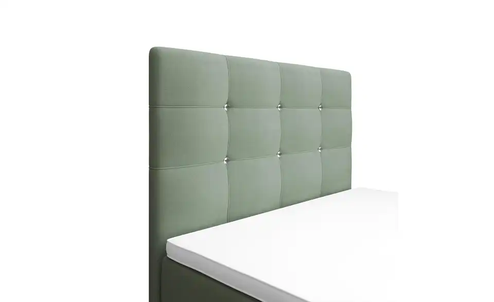 Boxbett Kleo mit Stauraum, Matratze H3 und Topper, Detailansicht