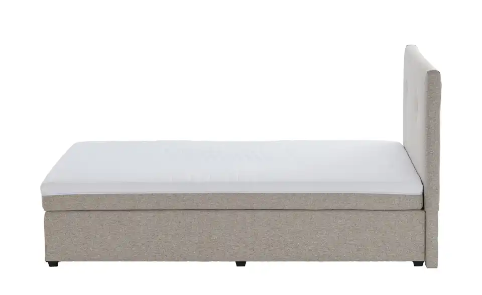 Boxbett Duke 140x200 cm, Härtegrad H3, Profilansicht