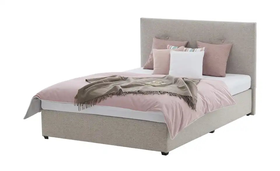 Boxbett Duke 140x200 cm, Härtegrad H3, Perspektive