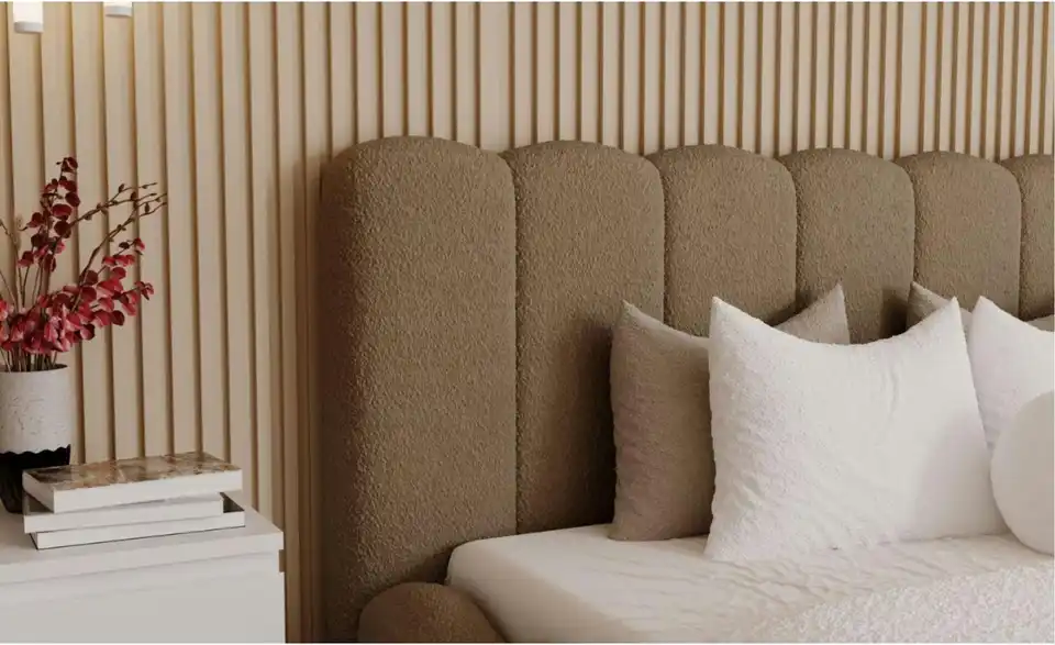 Polsterbett Smile mit Stauraum, Detailansicht