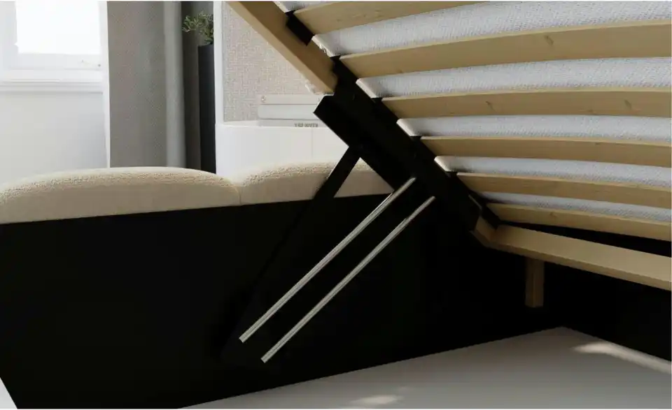 Polsterbett, Detailansicht