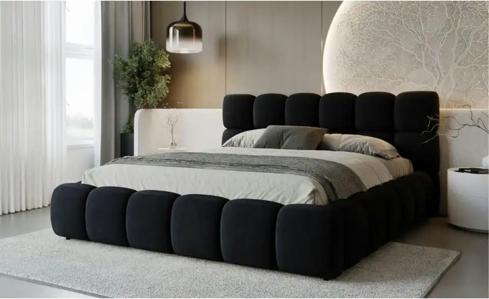 Polsterbett, in Wohnsituation