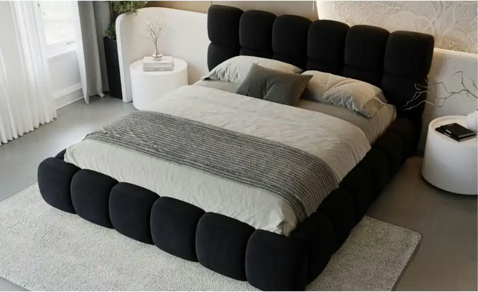 Polsterbett, in Wohnsituation