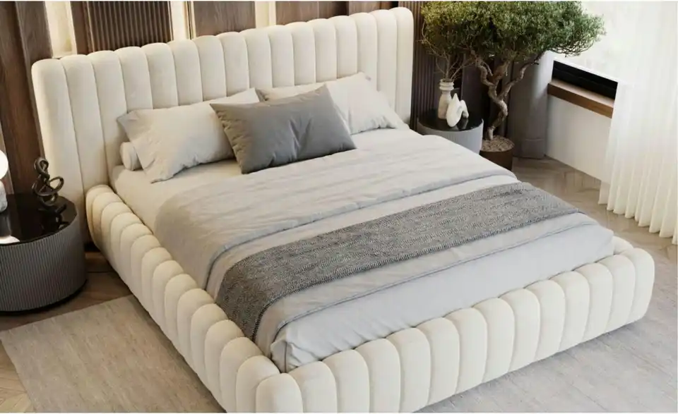 Polsterbett, in Wohnsituation