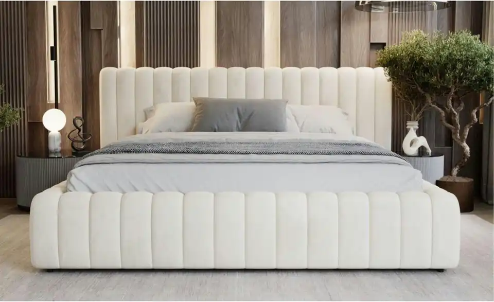 Polsterbett, in Wohnsituation