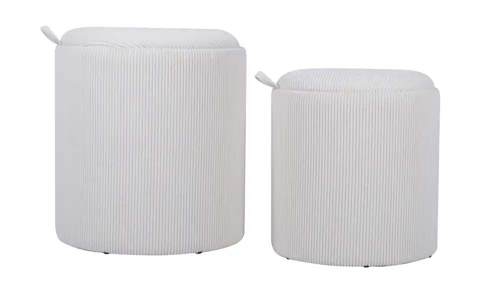 Hocker-Set Villia, Frontansicht