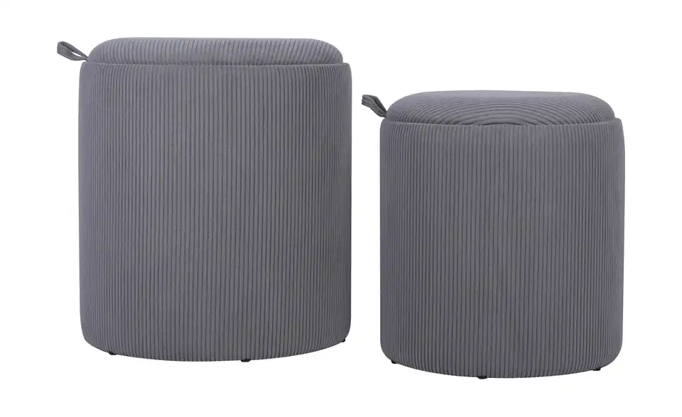 Hocker-Set Villia, Frontansicht