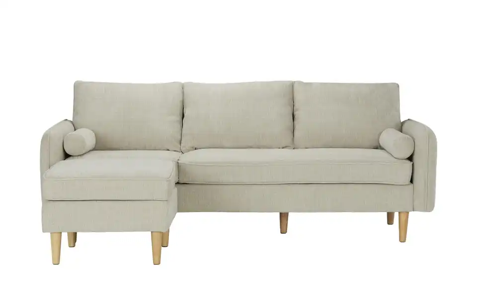 Sofa mit Hocker Quinn, Frontansicht