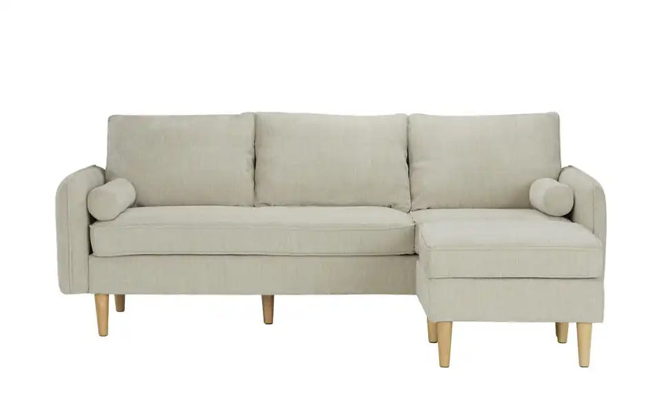 Sofa mit Hocker Quinn, Frontansicht