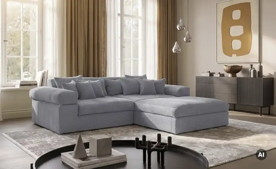 Ecksofa Lianea, in Wohnsituation