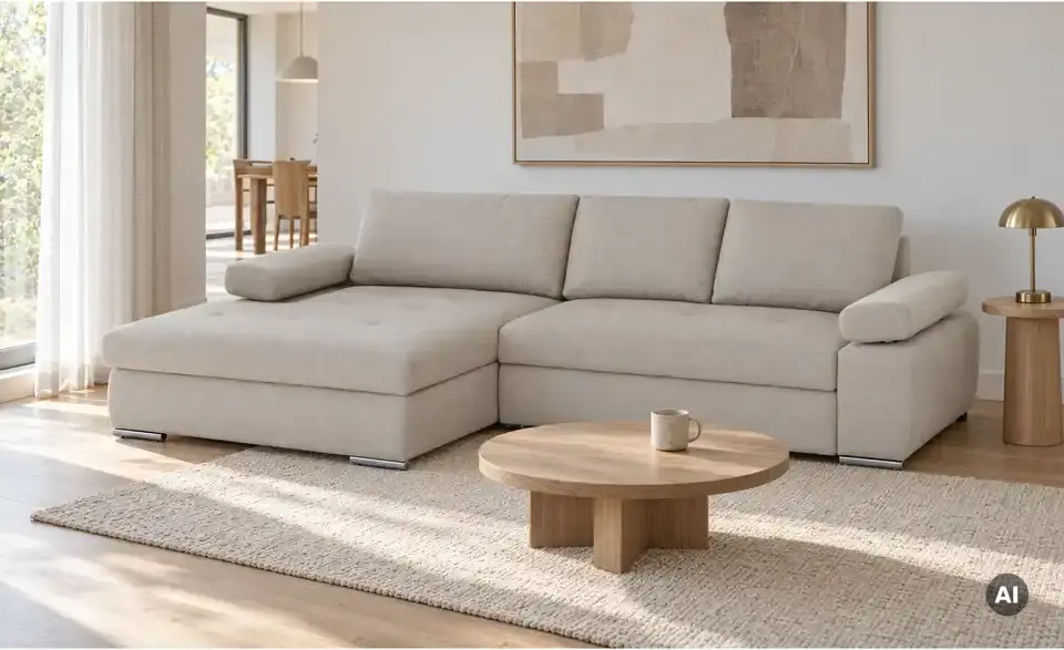Ecksofa Ibby, in Wohnsituation