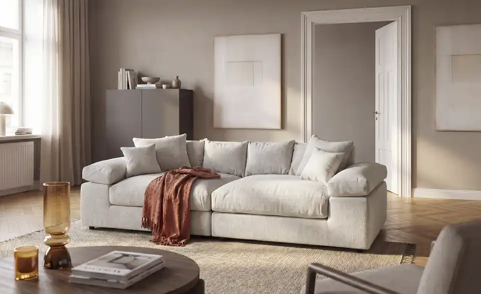 Big Sofa Lianea, in Wohnsituation