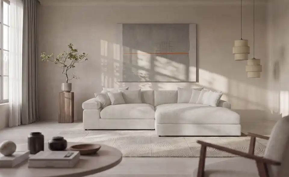 Ecksofa Lianea, in Wohnsituation