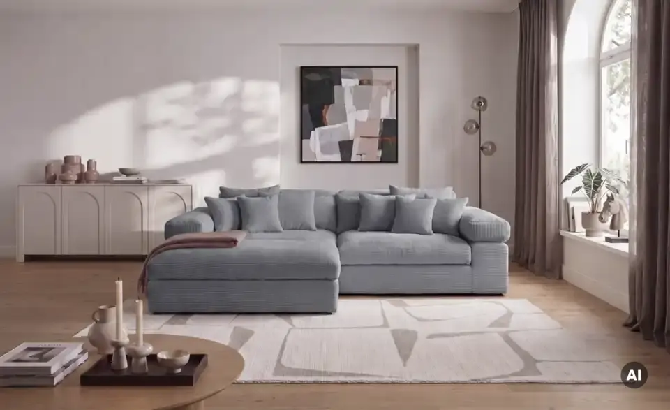 Ecksofa Lianea, in Wohnsituation