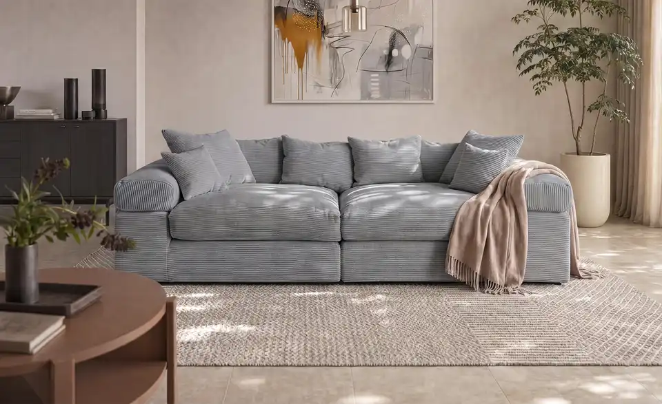 Big Sofa Lianea, in Wohnsituation