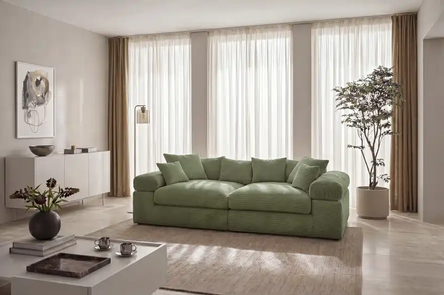 Big Sofa Lianea, in Wohnsituation