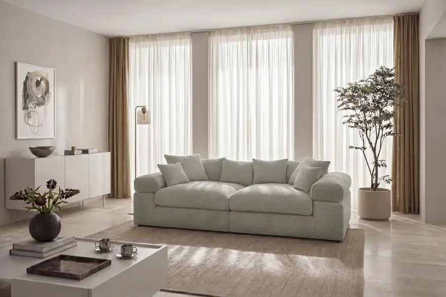 Big Sofa Lianea, in Wohnsituation