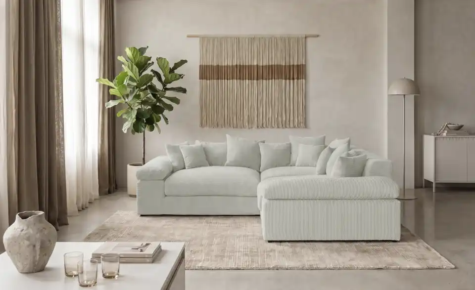 Ecksofa Lianea, in Wohnsituation