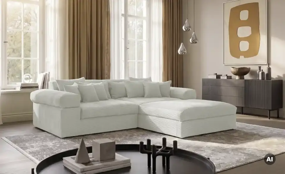 Ecksofa Lianea, in Wohnsituation