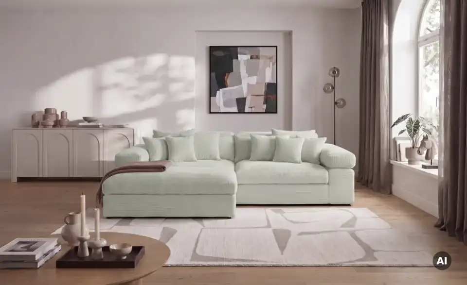 Ecksofa Lianea, in Wohnsituation