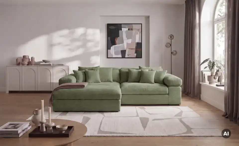 Ecksofa Lianea, in Wohnsituation