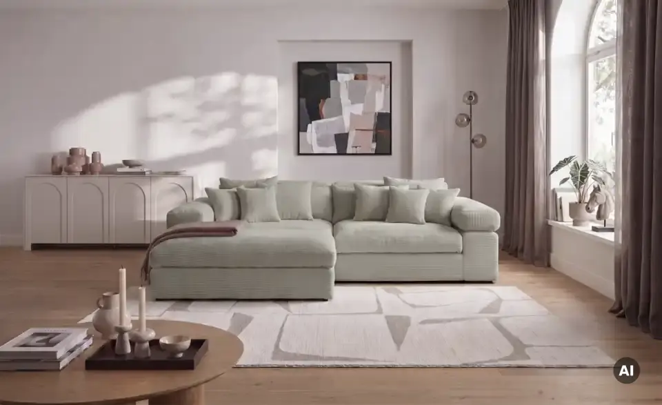Ecksofa Lianea, in Wohnsituation