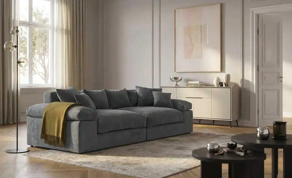 Big Sofa Lianea, in Wohnsituation