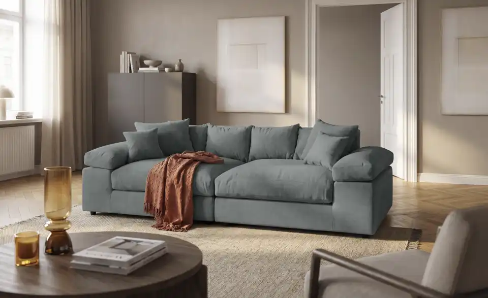 Big Sofa Lianea, in Wohnsituation