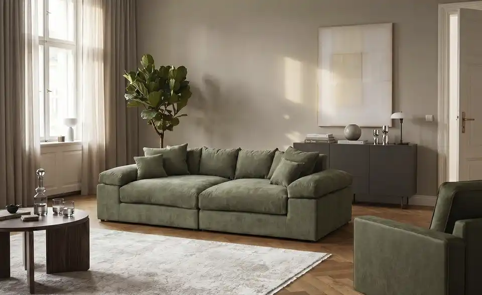 Big Sofa Lianea, in Wohnsituation